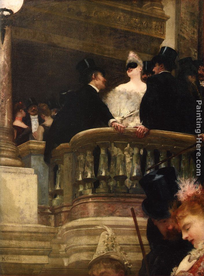 Le Bal de l'Opera painting - Henri Gervex Le Bal de l'Opera art painting